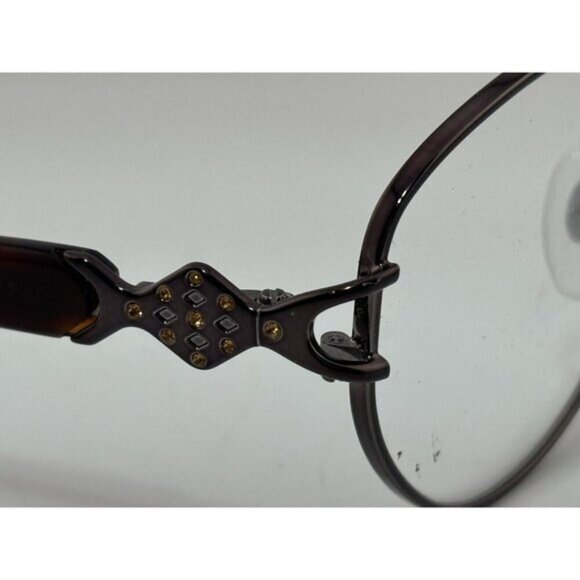 SFEROFLEX - Brown Tortoise 2546-B 441 52-16-135 Oval Eyeglass Frames - Picture 7 of 7